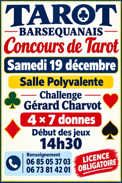 Affiche du concours